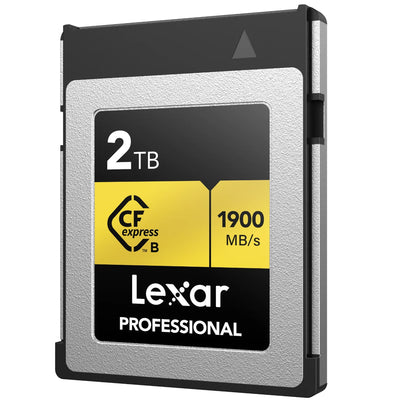 Lexar Professional CFexpress Type B GOLD Series 2TB card