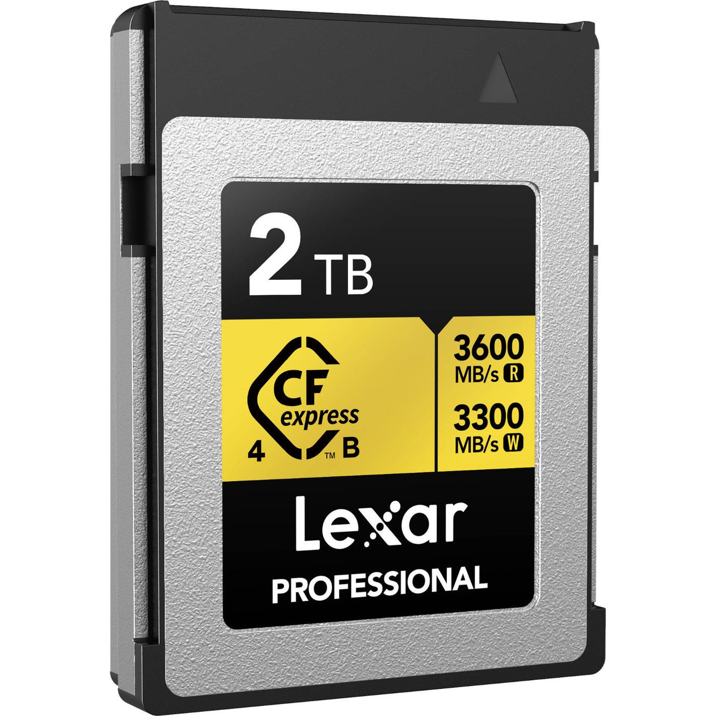 Capture high-quality 8K footage without delays using the Lexar CFexpress 4.0 Type B 2TB card, offering read speeds of 3600MB/s and write speeds of 3300MB/s.
