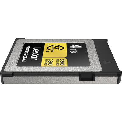 With 4TB of space, the Lexar CFexpress 4.0 Type B card reduces the need for frequent card changes during long shoots, ensuring smooth, creative sessions.