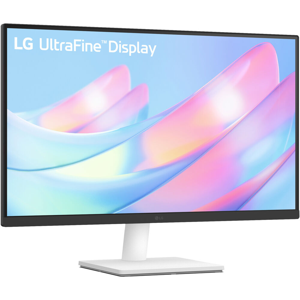 LG UltraFine 27US500-W white 27-inch 4K HDR IPS monitor