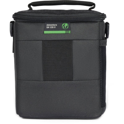 Lowepro Adventura SH 120 III black shoulder bag for mirrorless camera with kit lens
