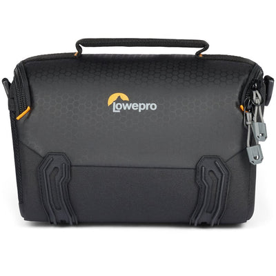 Lowepro Adventura SH 140 III black shoulder bag for mirrorless camera with kit lens
