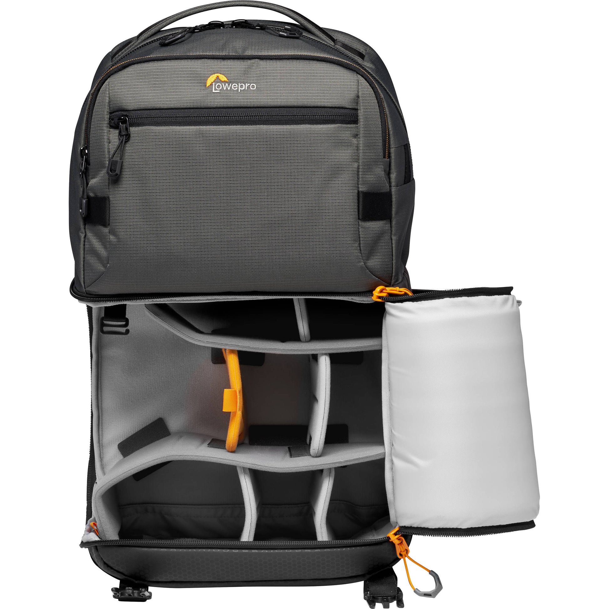 Lowepro Fastpack Pro BP 250 AW III backpack with laptop and camera

