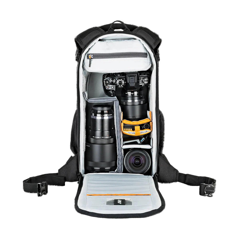 Lowepro Flipside 200 AW II black camera backpack with body-side access