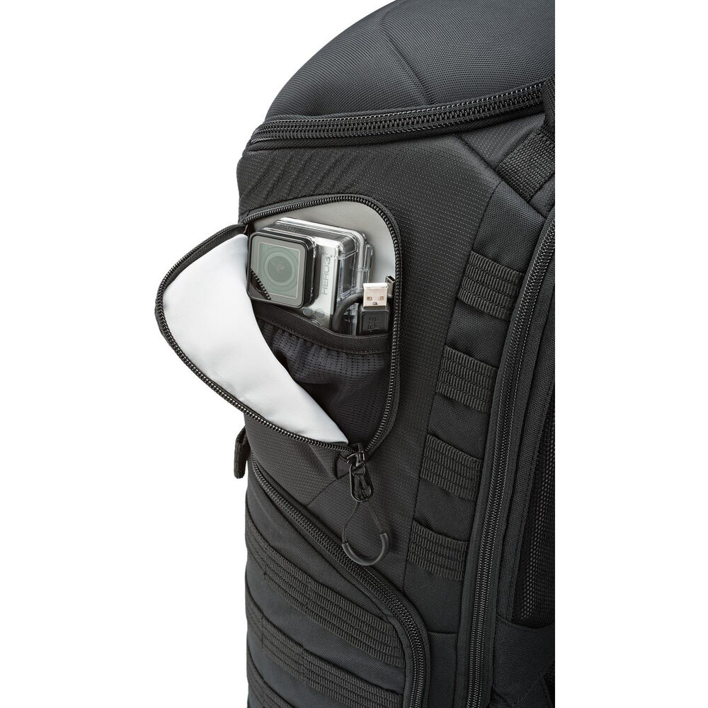Lowepro ProTactic BP 350 AW II backpack – interior camera and lens compartment layout