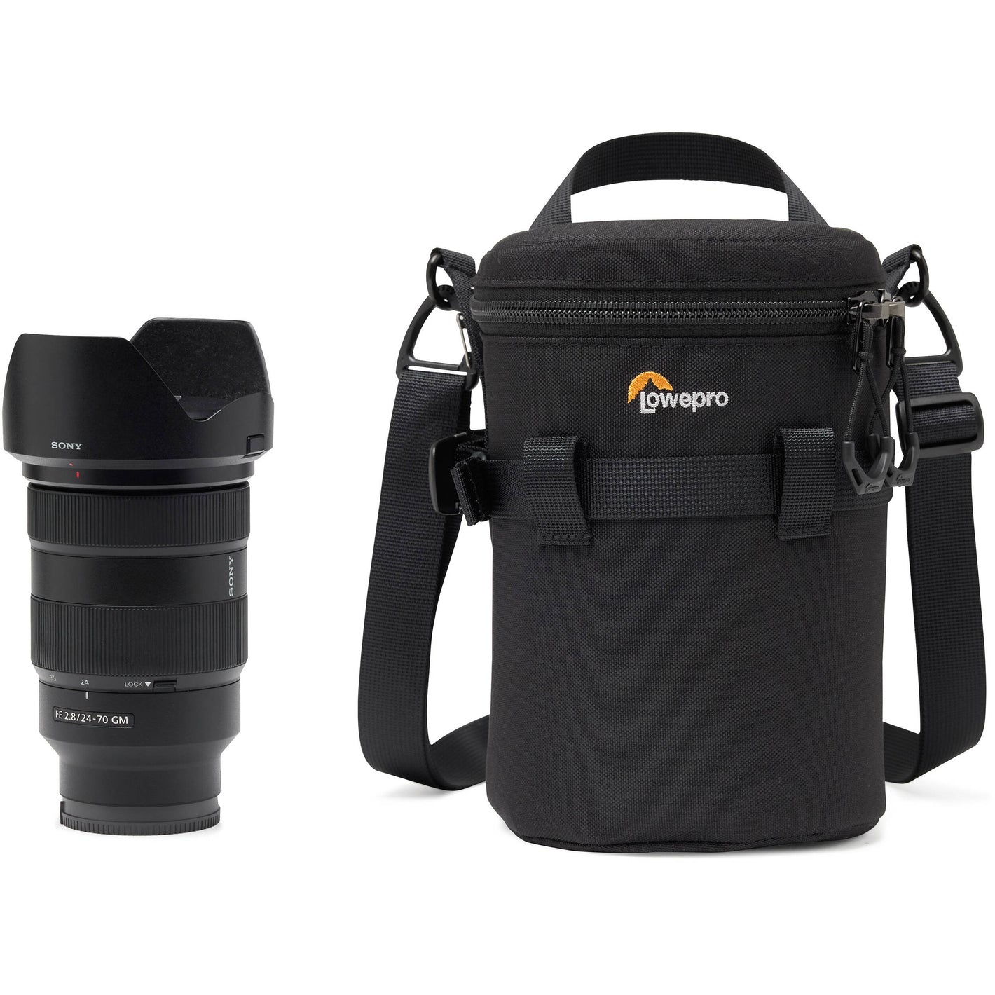 ProTactic LCS III lens case with removable shoulder strap and belt attachment
