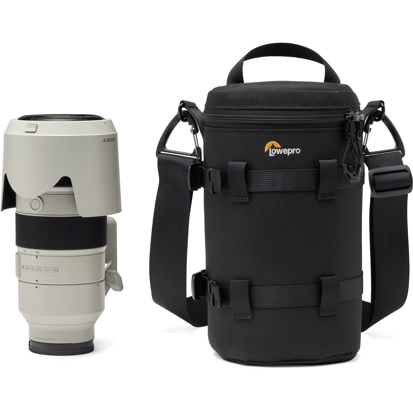 ProTactic LCS III lens case with removable shoulder strap and belt attachment
