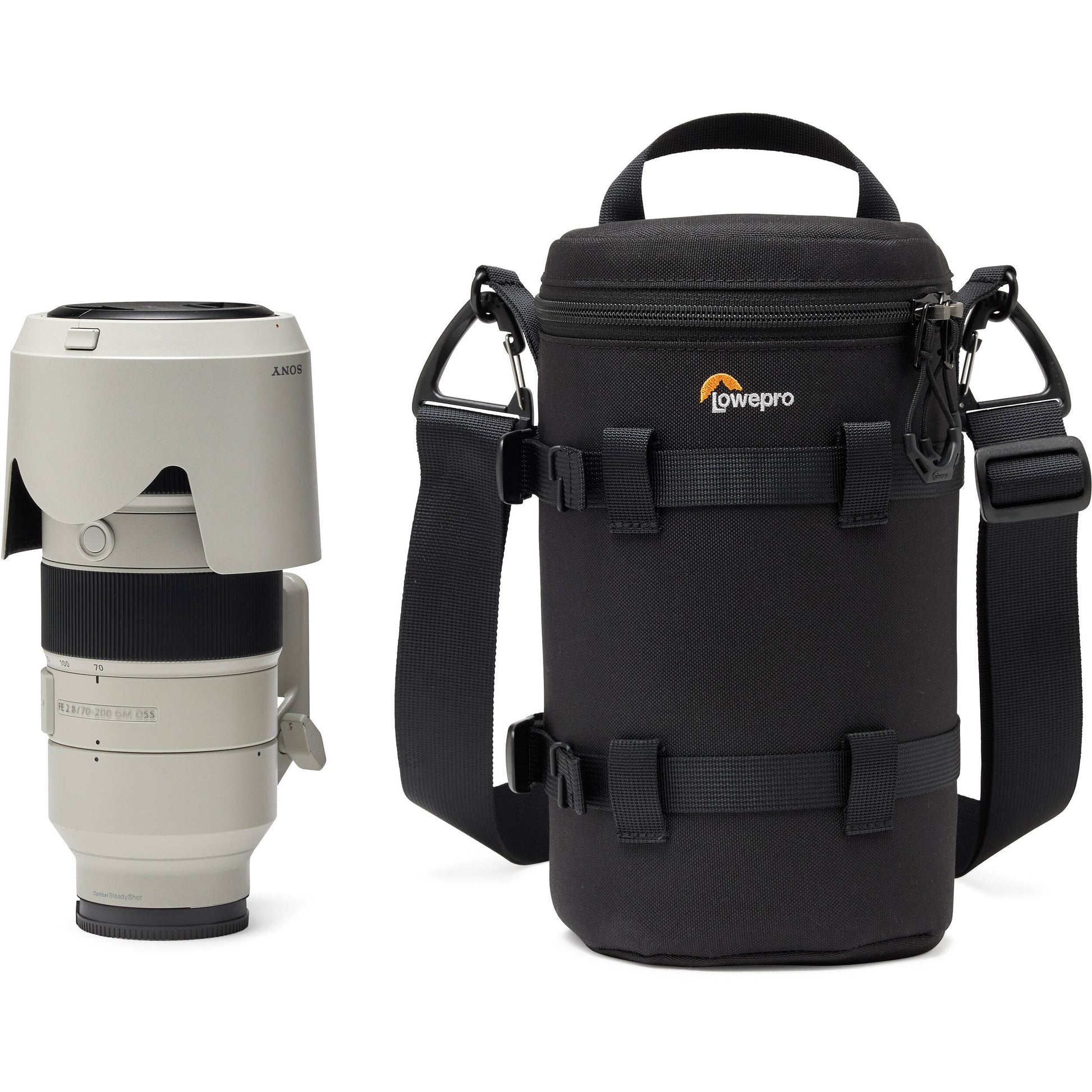 ProTactic LCS III lens case with removable shoulder strap and belt attachment
