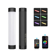 RGB light with adjustable lighting with 80 high colour rendering LEDs, 2000mAh rechargeable battery, and versatile mounting options.