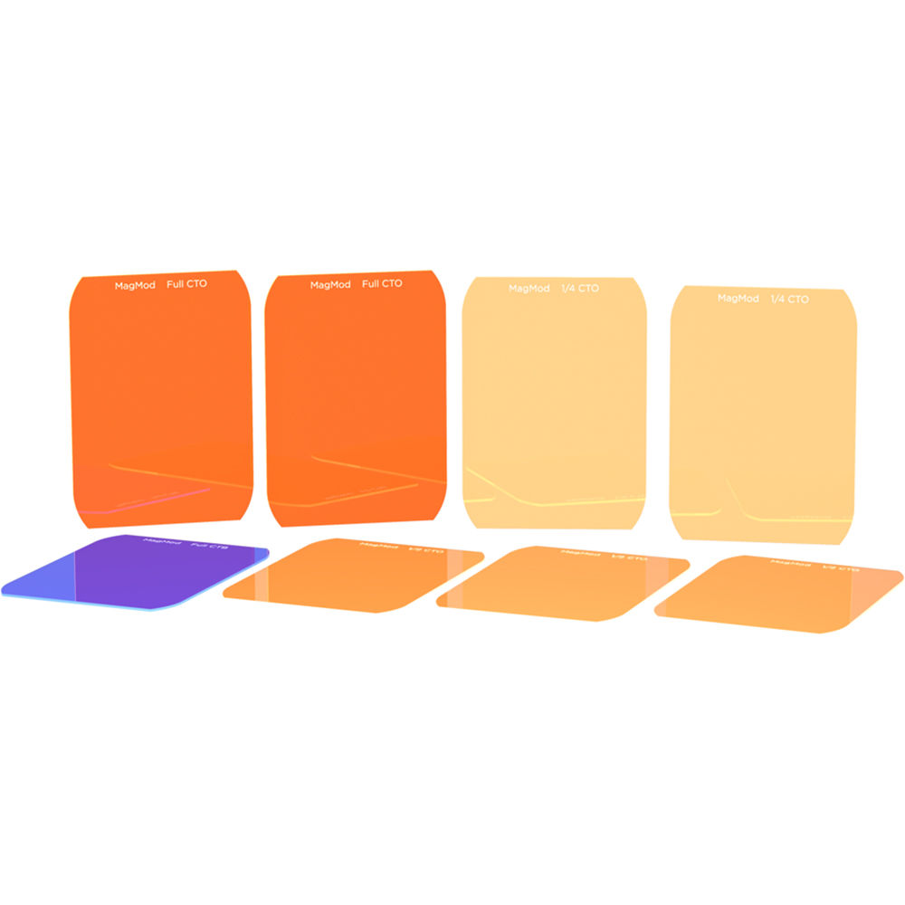 MagMod Advanced Gel Set with eight colour correction gels for MagGel Holder
