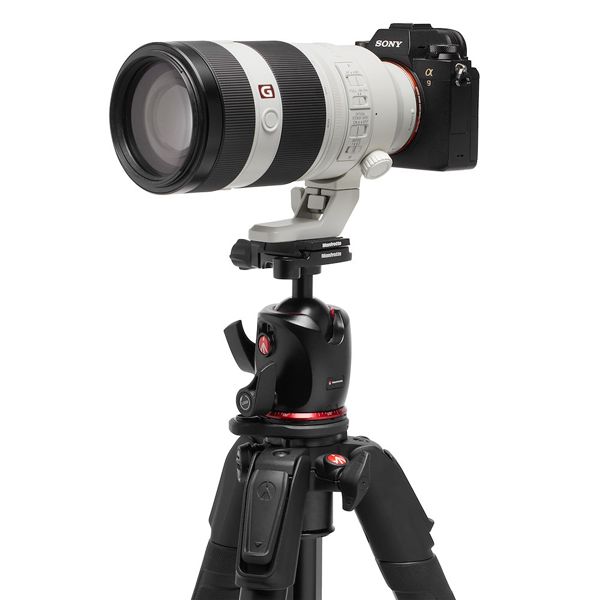 Manfrotto 055 Aluminium 3-Section Kit with Ball Head AS – Outdoorphoto