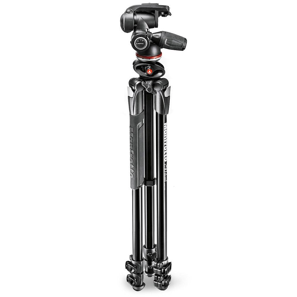 Manfrotto MK290DUA3-3W 290 Dual Aluminium Tripod Kit with 3-Way Head