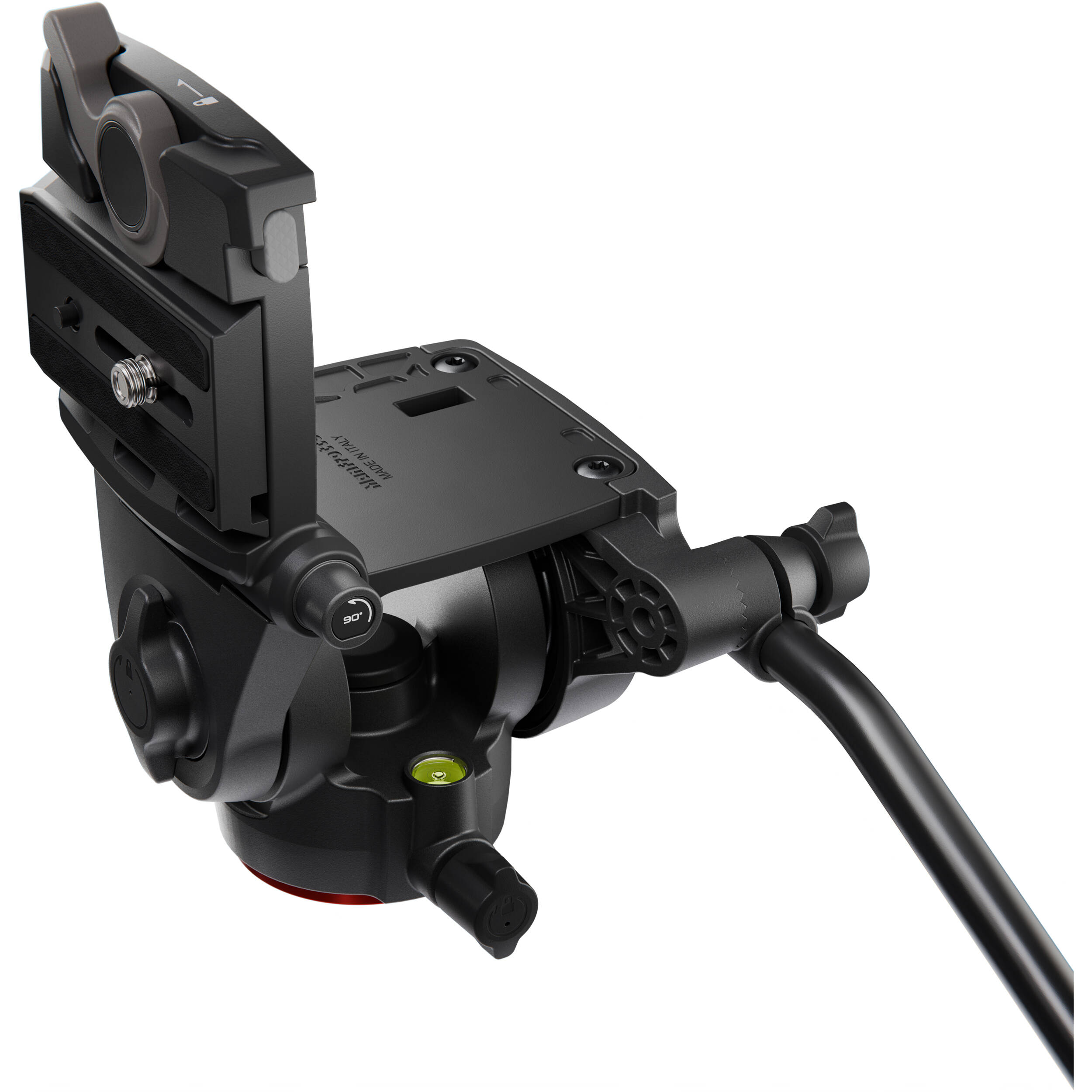 The Manfrotto 500X Fluid Head delivers professional-quality pan and tilt for hybrid shooters in a lightweight and portable design.