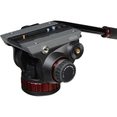 The Manfrotto 502AH Pro Video Head with Flat Base is remarkably full-featured yet very affordable. Carries up to 7kg and features a fluid drag system.