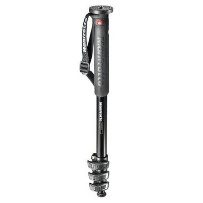 The Manfrotto XPRO OVER Aluminium 4-section Monopod is a high-performance monopod ideal for the photographer who wants a wide variety of shooting angles.