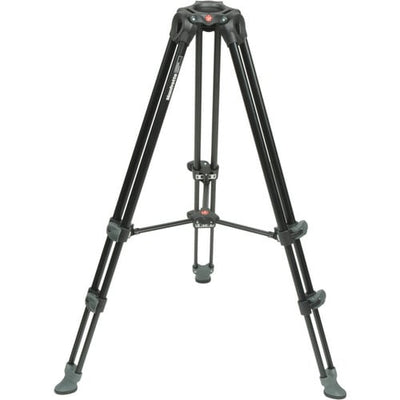 Telescopic video tripod equipped with high-grip rubber feet giving a steady and firm basis on all surfaces. It is the ideal high-performance tripod recording.