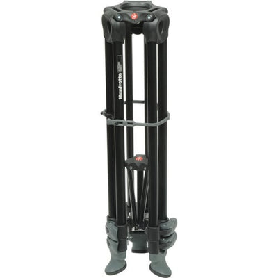 Telescopic video tripod equipped with high-grip rubber feet giving a steady and firm basis on all surfaces. It is the ideal high-performance tripod recording.