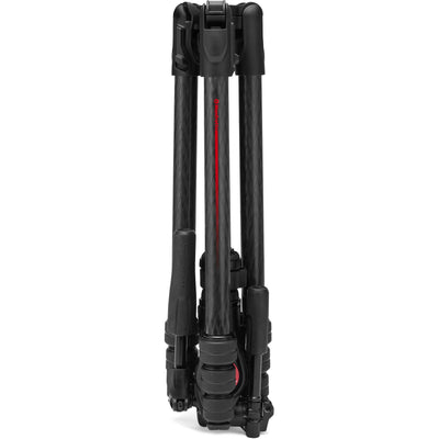 Manfrotto Befree GT PRO 3-Way Aluminium Tripod Kit with 3-way live head, compact travel tripod supporting 6 kg for photography and videography.
