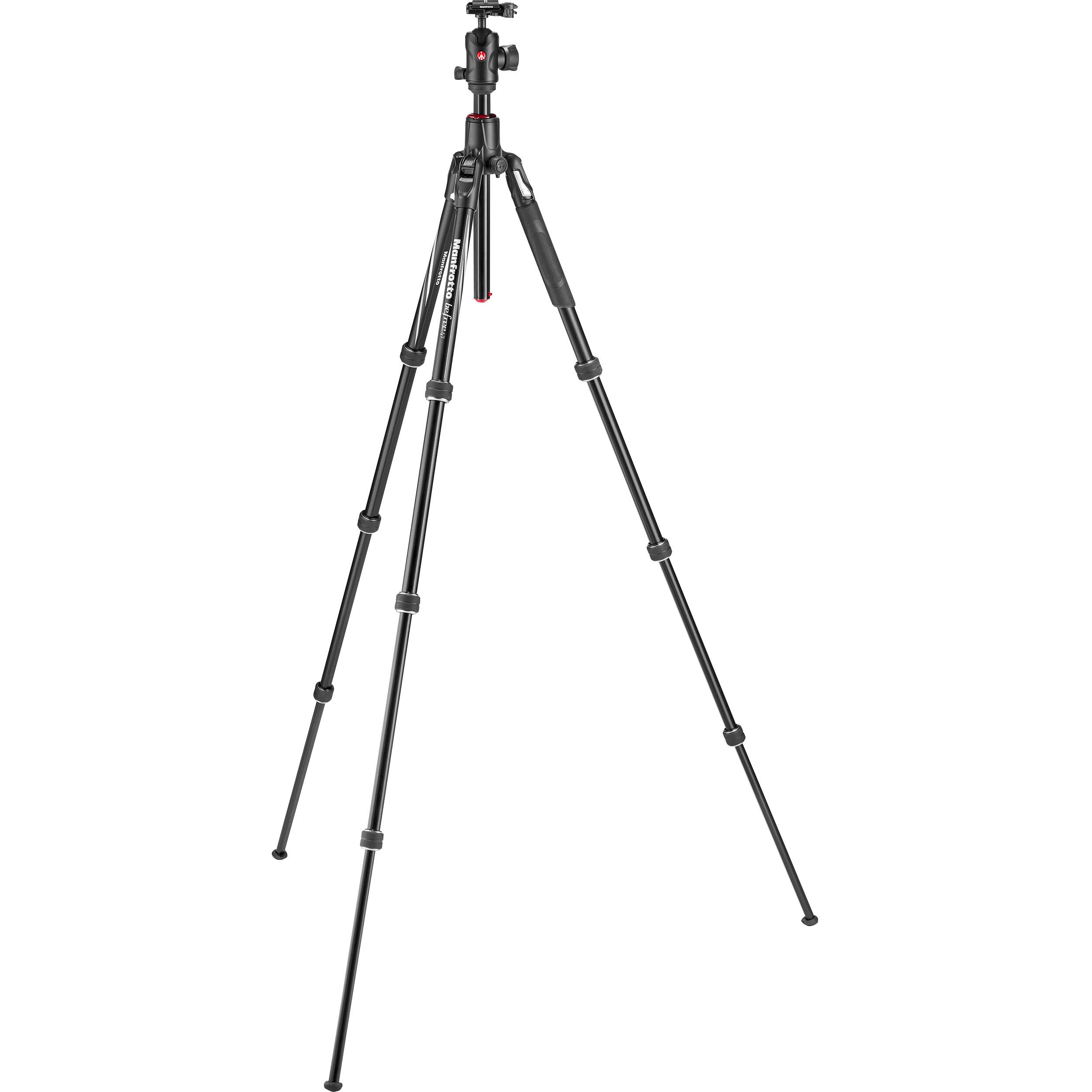 The Manfrotto Befree GT XPRO tripod is lightweight and travel-friendly, with a 496 ball head that helps you take sharp photos from high or low angles.