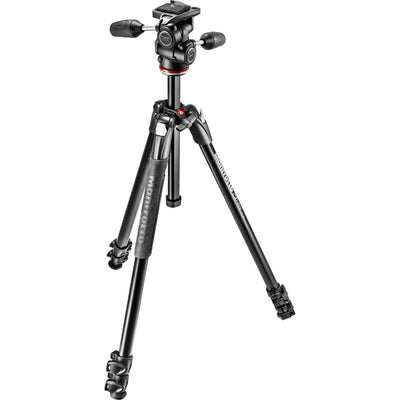Manfrotto 290 Xtra Aluminium Tripod MK290XTA3-3W with 804 3-Way Head.
