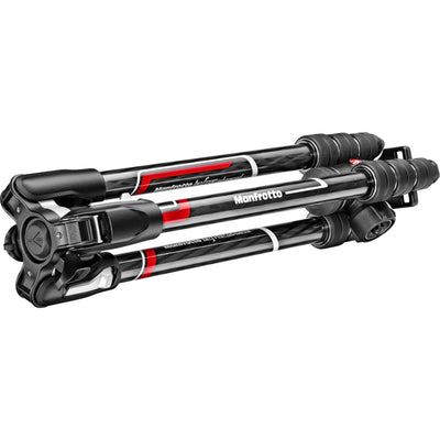 The Manfrotto Befree Advanced Twist Carbon Fibre Tripod offers lightweight stability, quick setup, and versatile shooting angles.