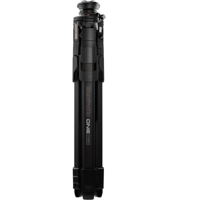 Manfrotto ONE Hybrid Aluminium Tripod for photography and video with 90° center column and XCHANGE system
