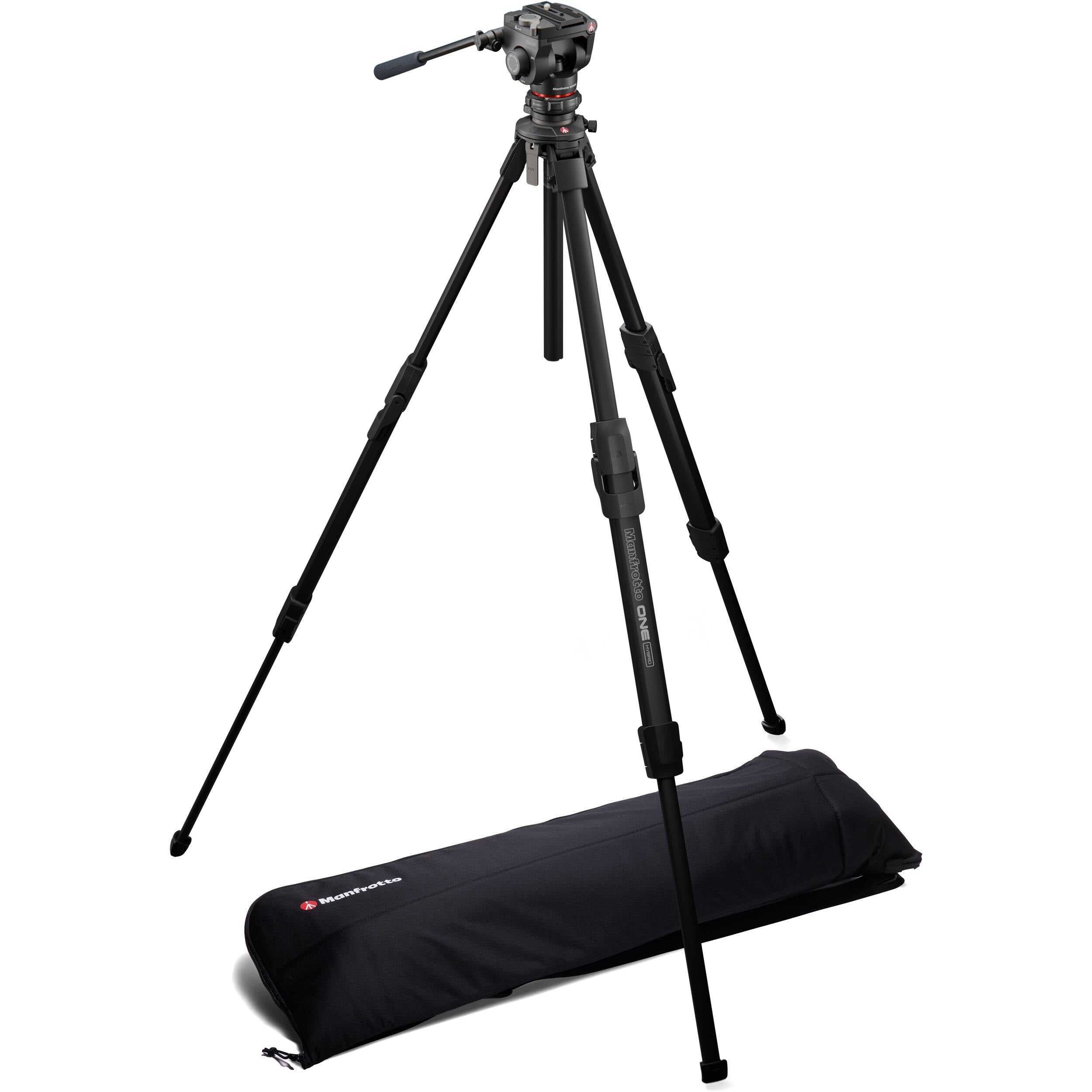 Manfrotto ONE Hybrid Aluminium Tripod with 500X Fluid Head Kit