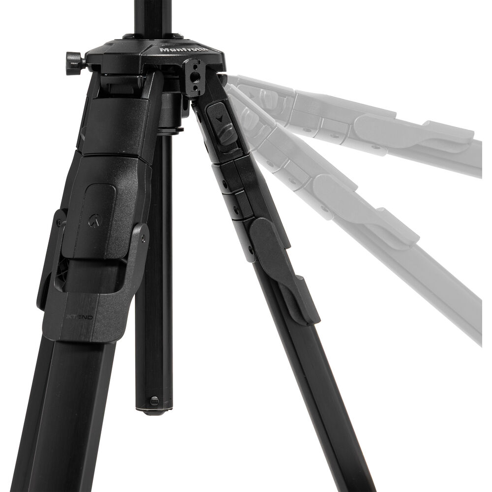 Manfrotto ONE Photo Aluminium Tripod 3 Section Black