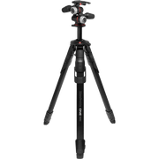 Manfrotto ONE Photo Aluminium Tripod Kit XPRO 3-Way Head Black