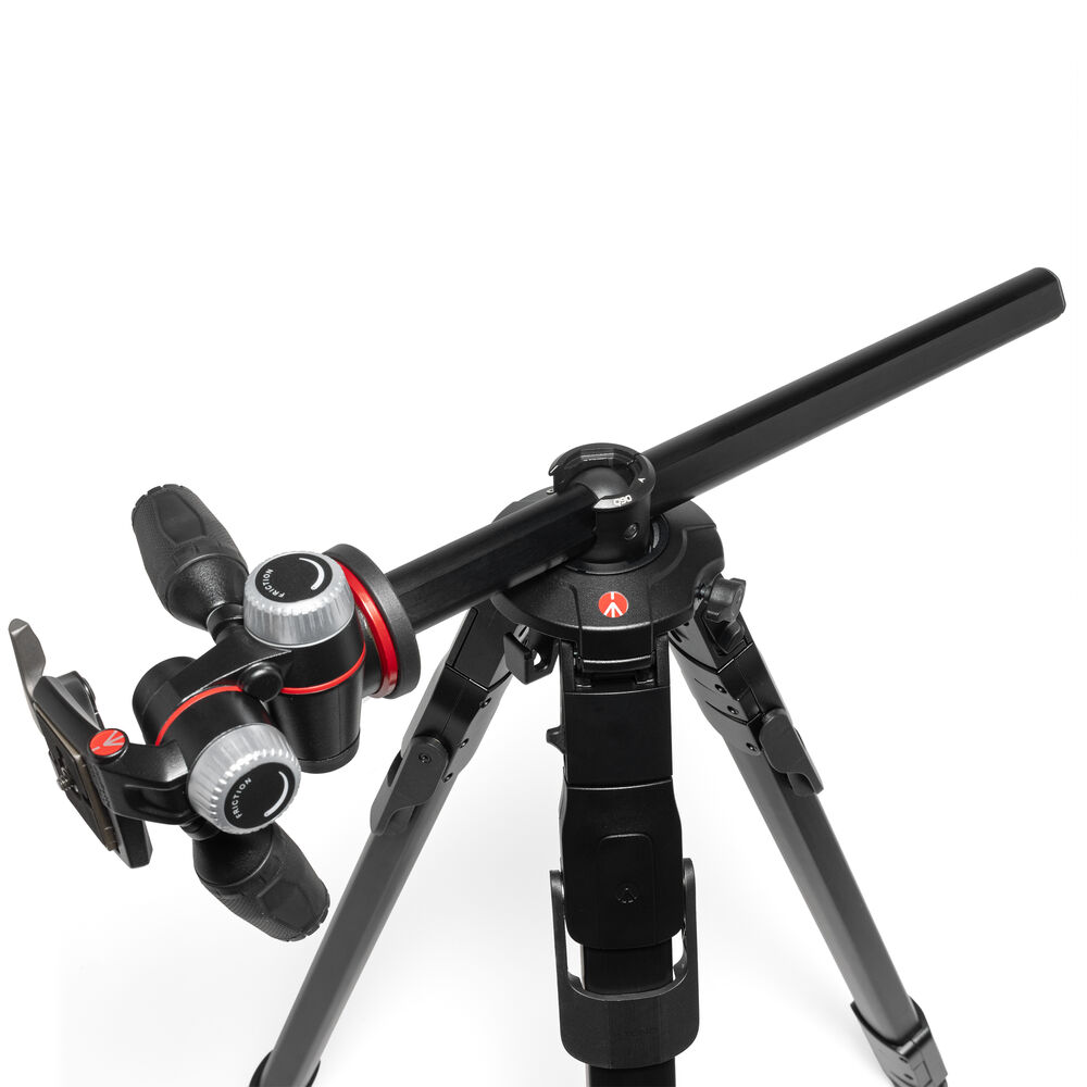 Manfrotto ONE Photo Aluminium Tripod Kit XPRO 3-Way Head Black