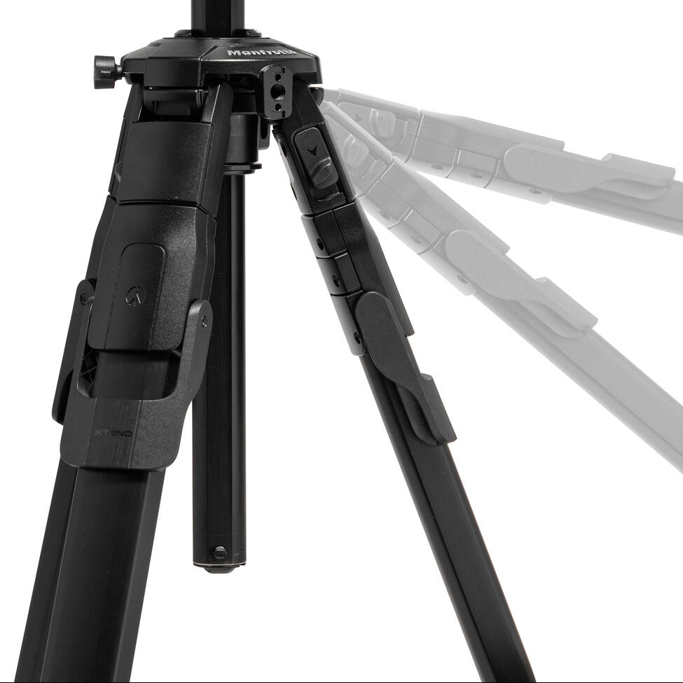 Manfrotto ONE Photo Aluminium Tripod Kit XPRO Ball Head Black