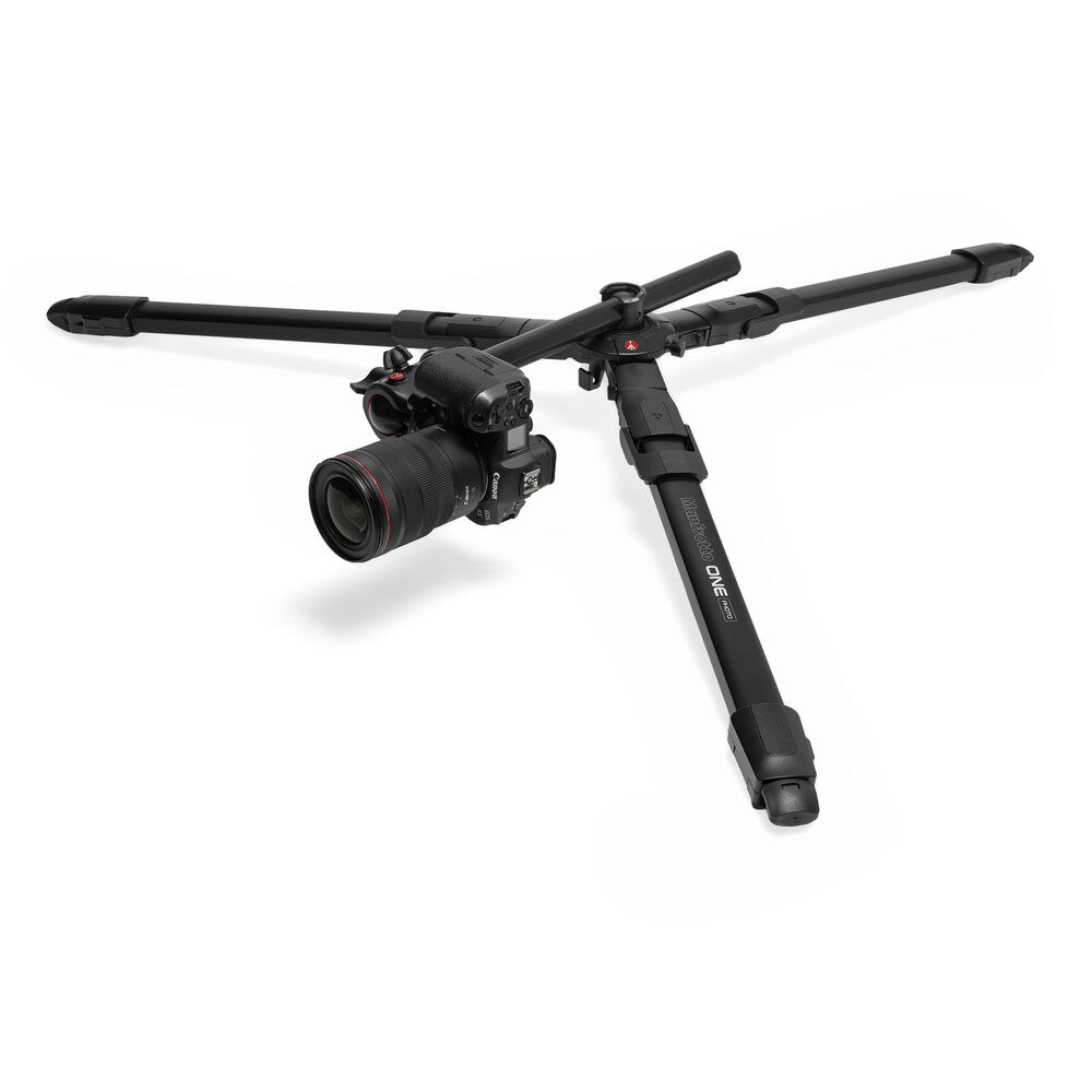 Manfrotto ONE Photo Aluminium Tripod Kit XPRO Ball Head Black