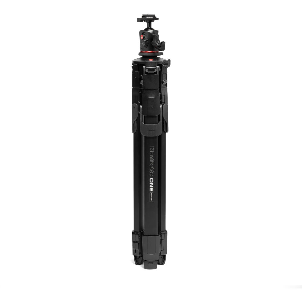 Manfrotto ONE Photo Aluminium Tripod Kit XPRO Ball Head Black