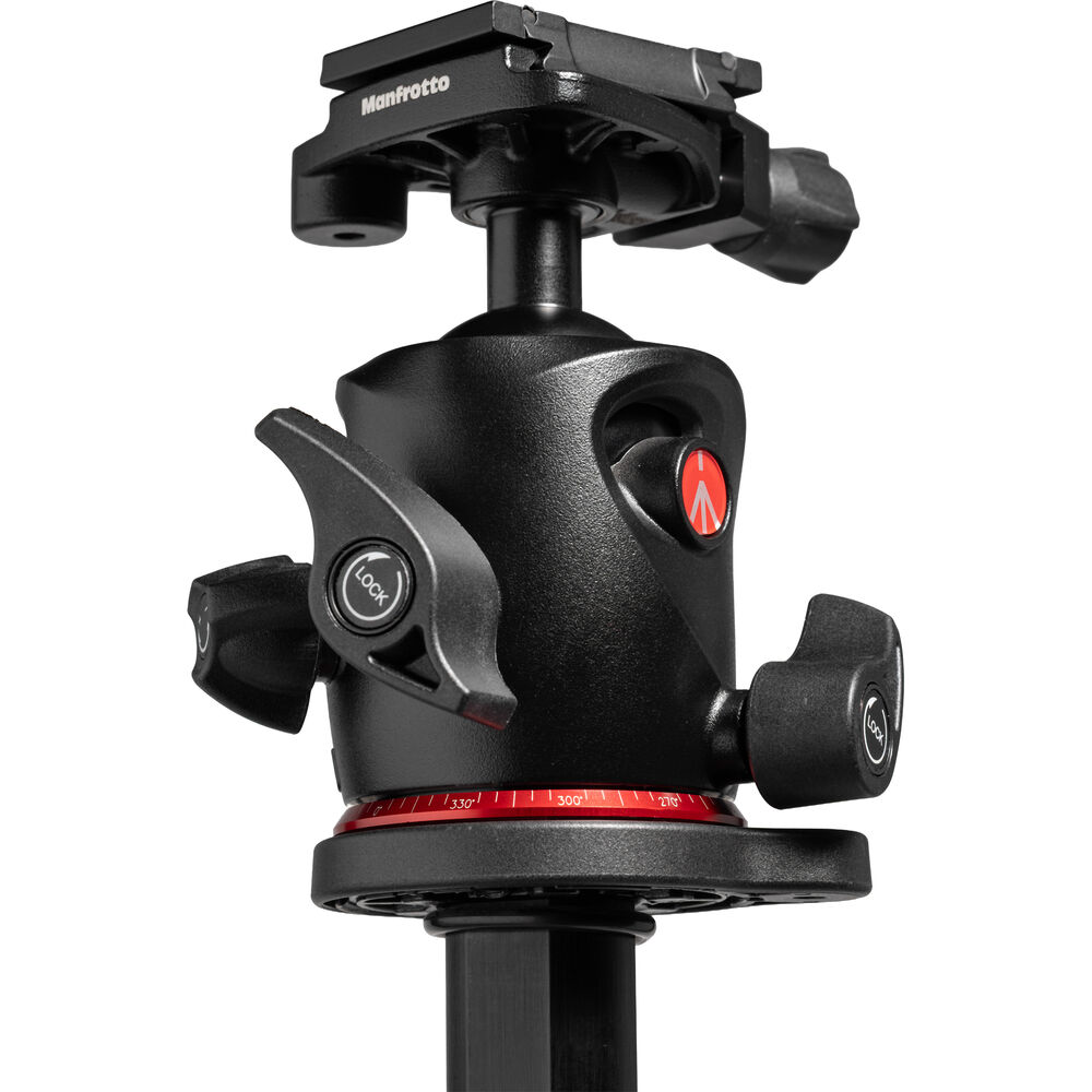 Manfrotto ONE Photo Aluminium Tripod Kit XPRO Ball Head Black