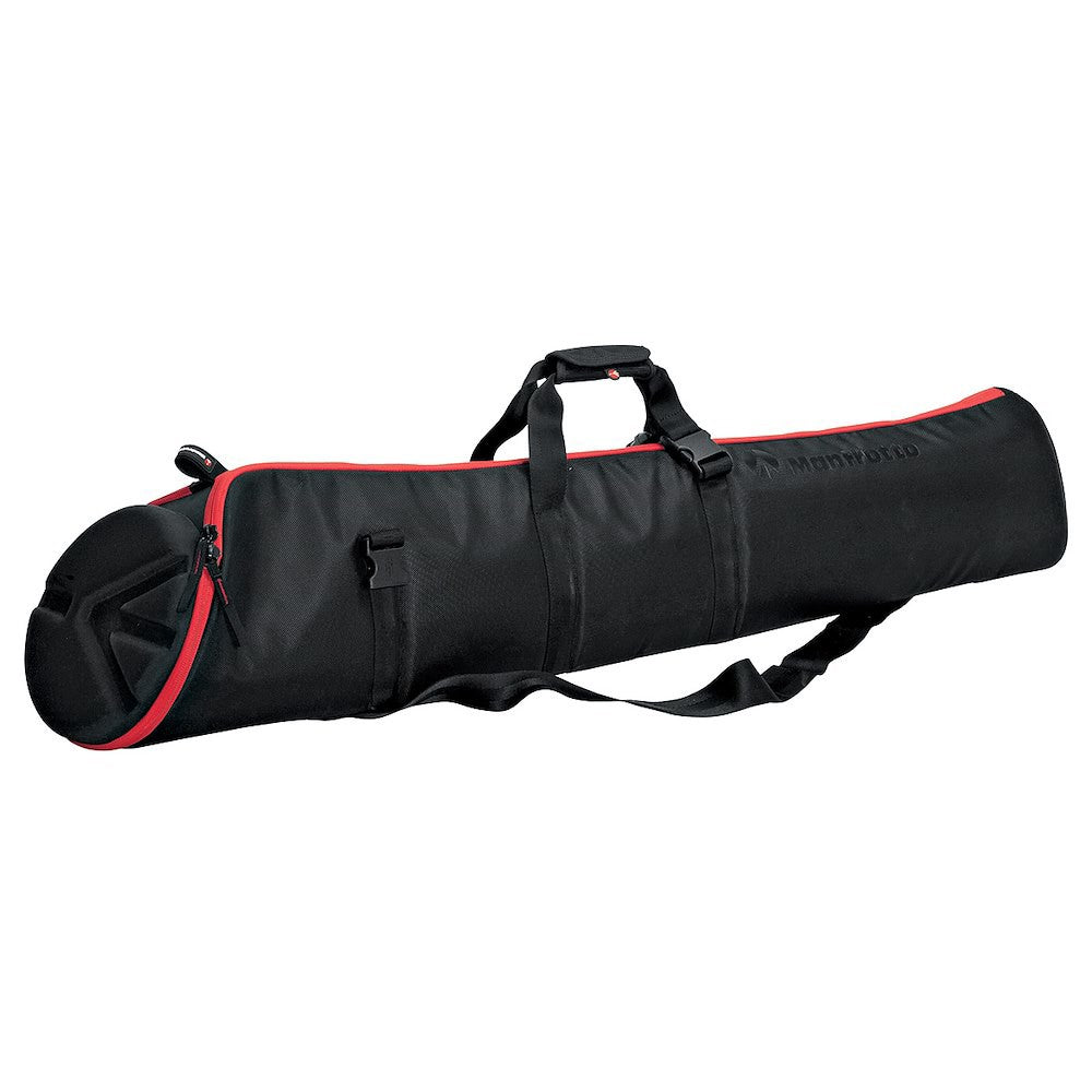 The Manfrotto MBAG120P Tripod Bag is a padded ballistic nylon bag designed to carry Manfrotto tripod with a head up to 114cm long.