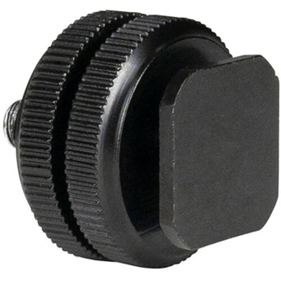 Nanlite Shoe Mount to 1/4"-20 Adaptor for camera accessories.