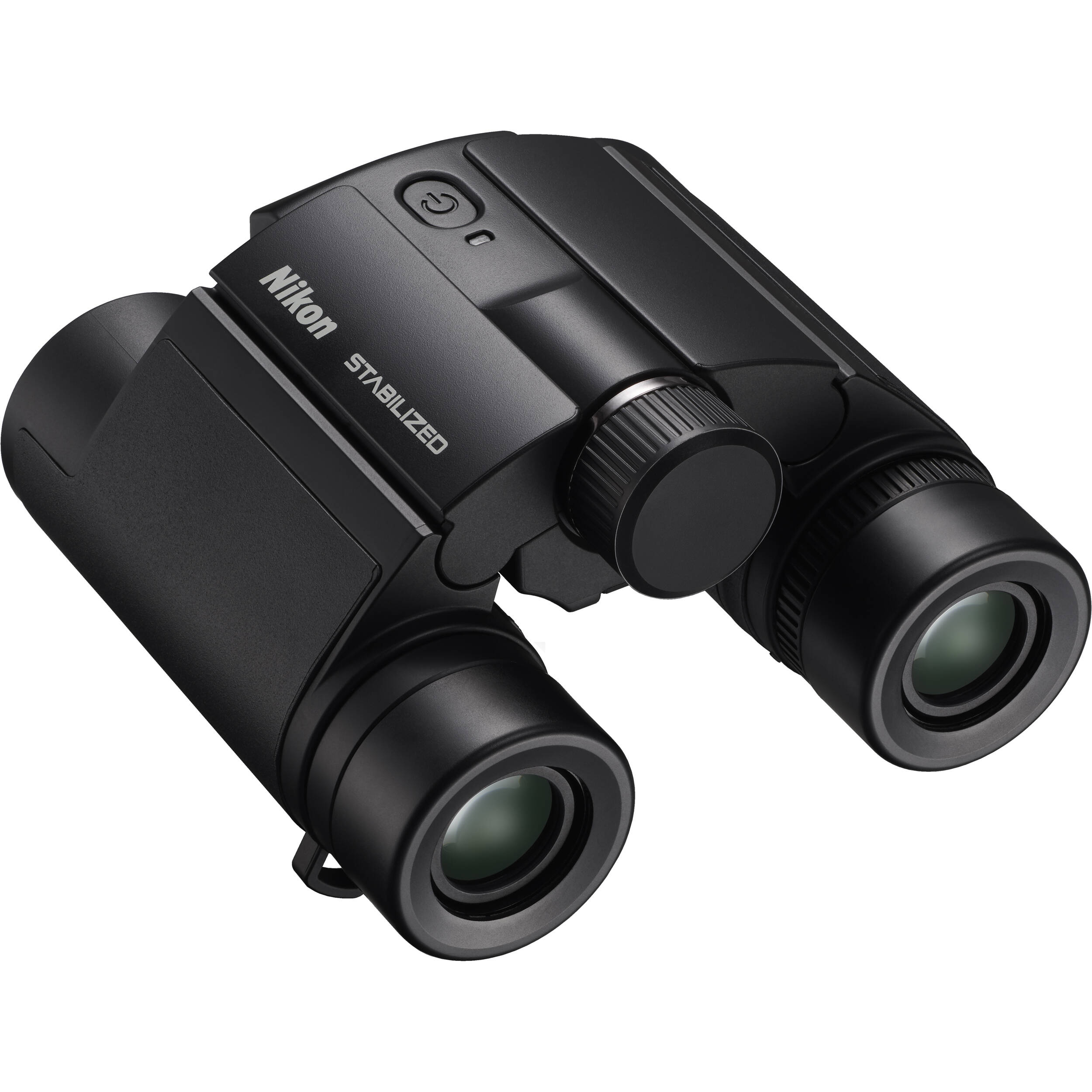 Nikon Stabilized 10x25 S binoculars with clear, stable 10x views and compact design.