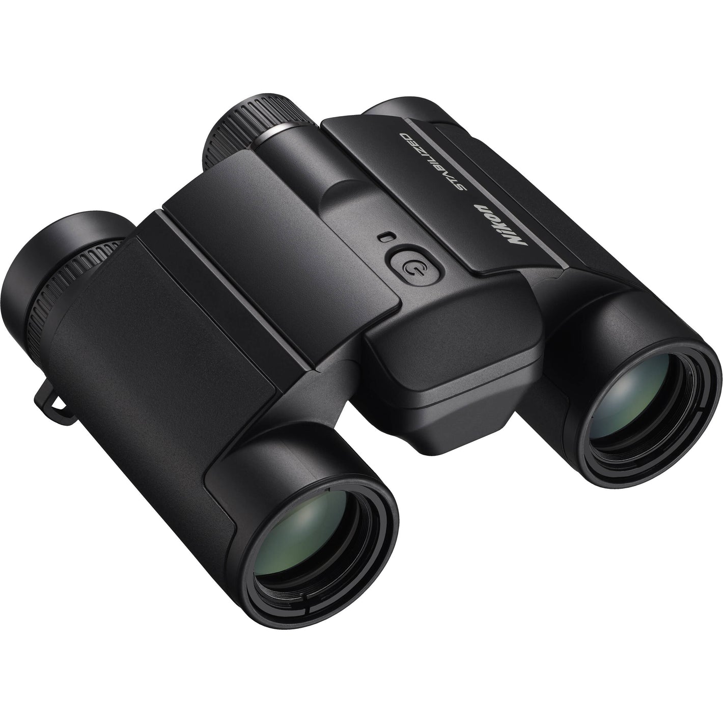 Nikon Stabilized 12x25 binoculars with image stabilisation and clear, steady views.