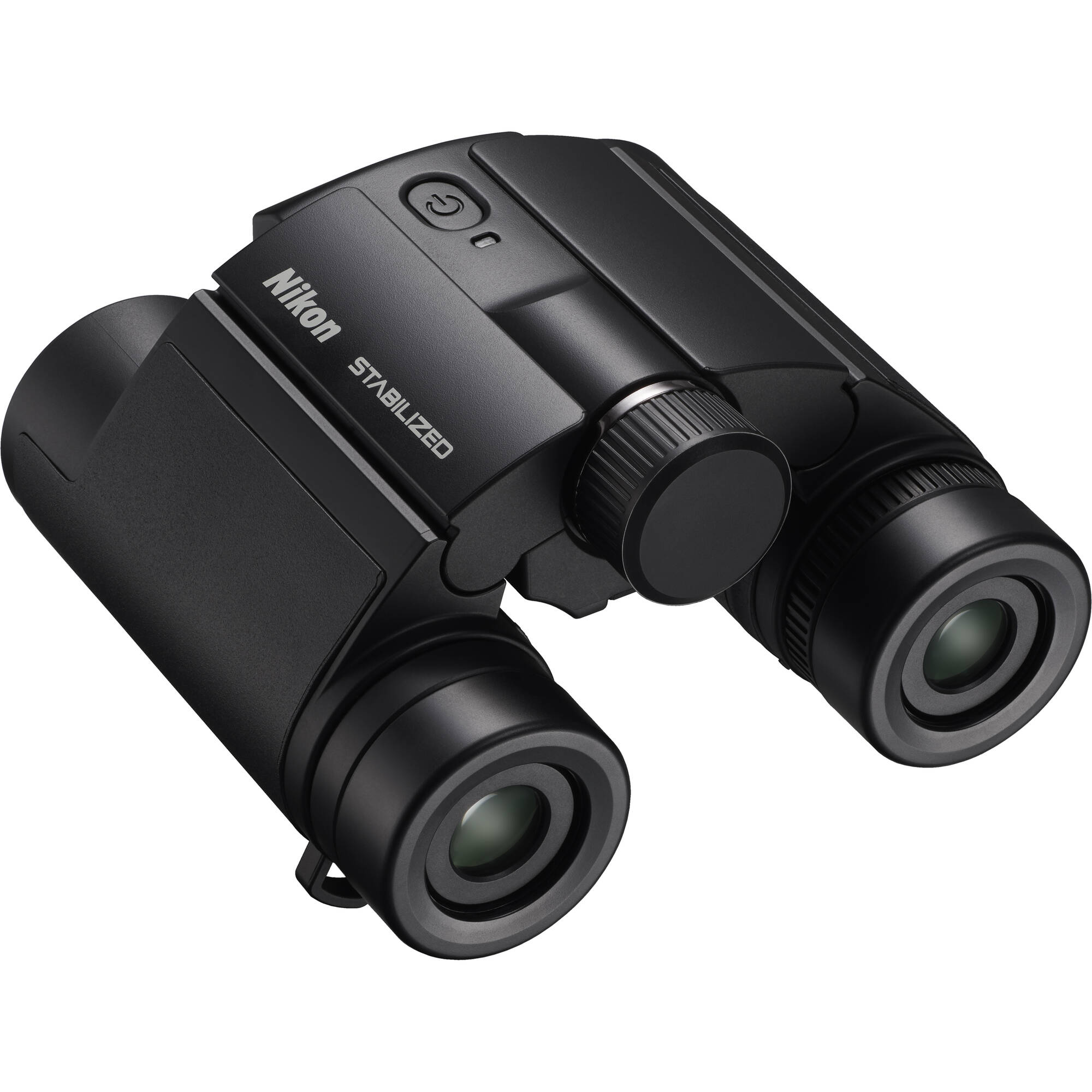 Nikon Stabilized 12x25 binoculars with image stabilisation and clear, steady views.