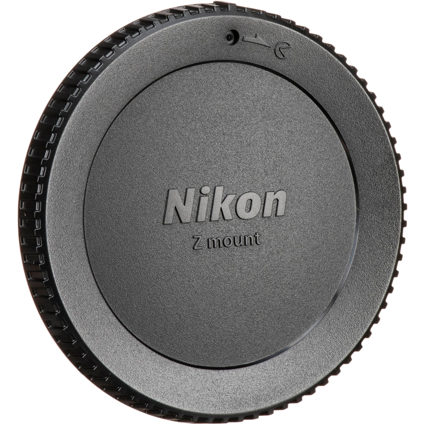 Nikon BF-N1 body cap for Z mount cameras, protects camera sensor and internal components from dust and damage.