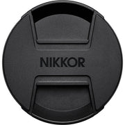 The Nikon LC-77B lens cap is a 77mm snap-on-style front lens cap guard against dust and scratches when the lens is not in use.