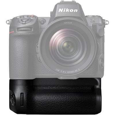 Nikon MB-N12 Power Battery Grip – vertical grip for Nikon Z8 offering extended battery life, improved handling, and additional controls for portrait orientation shooting.