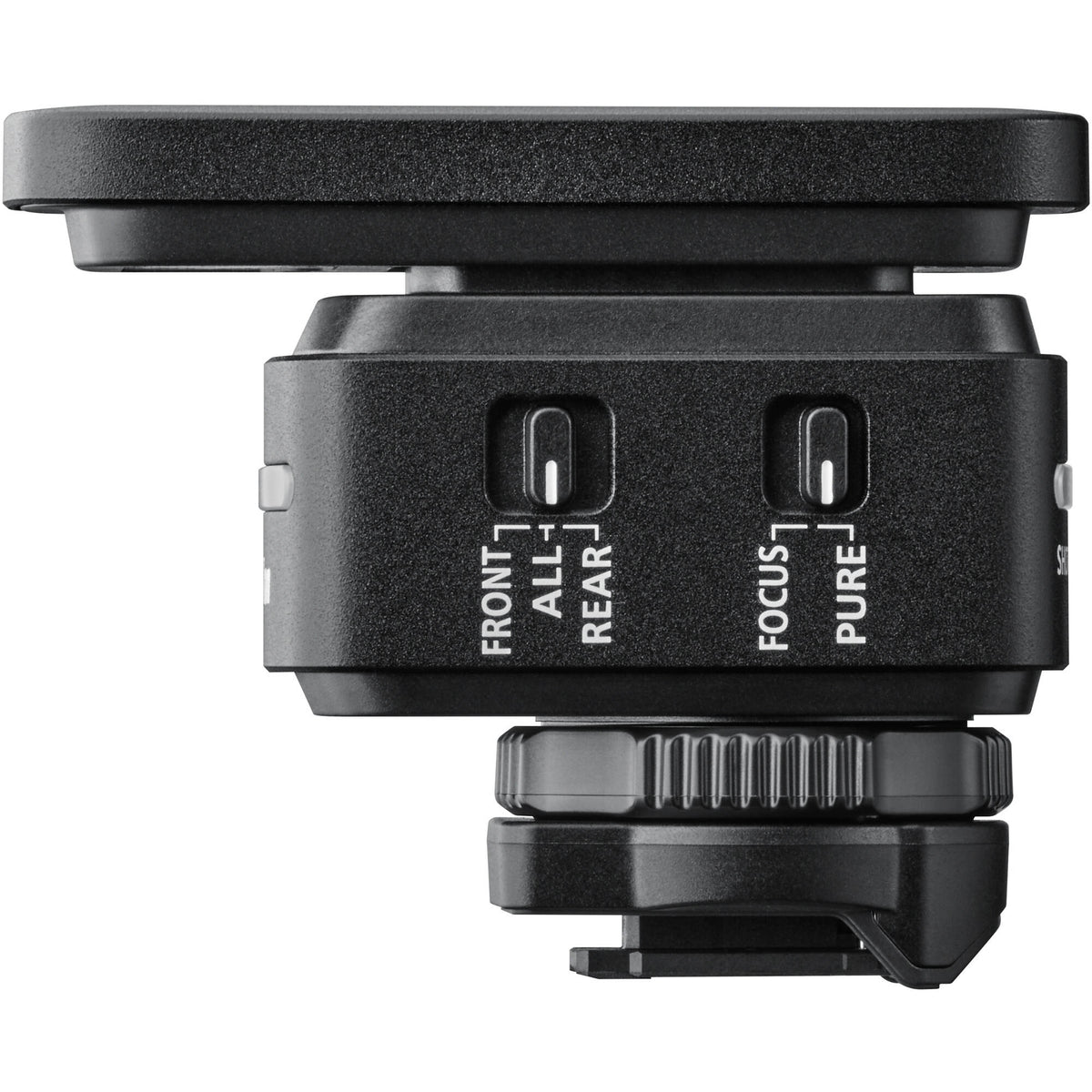 Nikon ME-D10 PURE and FOCUS mode controls