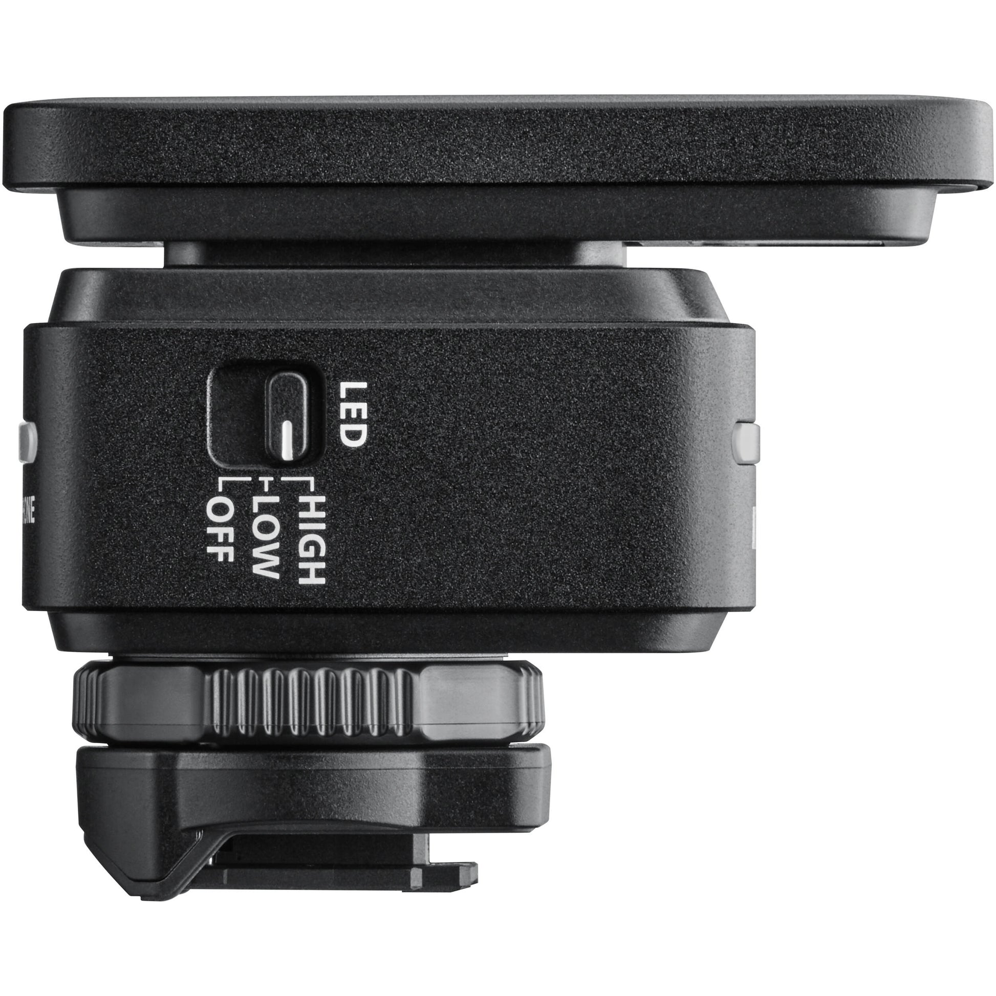 ME-D10 Shotgun Microphone on ZR with 32-bit float audio and built-in shock mount.
