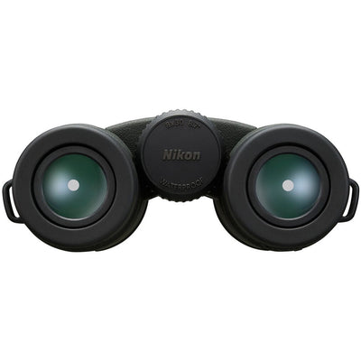 Nikon PROSTAFF P3 8x30 compact binoculars with multicoated optics and fog-proof design.