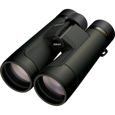 Nikon Prostaff P7 10x50 binoculars with locking diopter ring and long eye