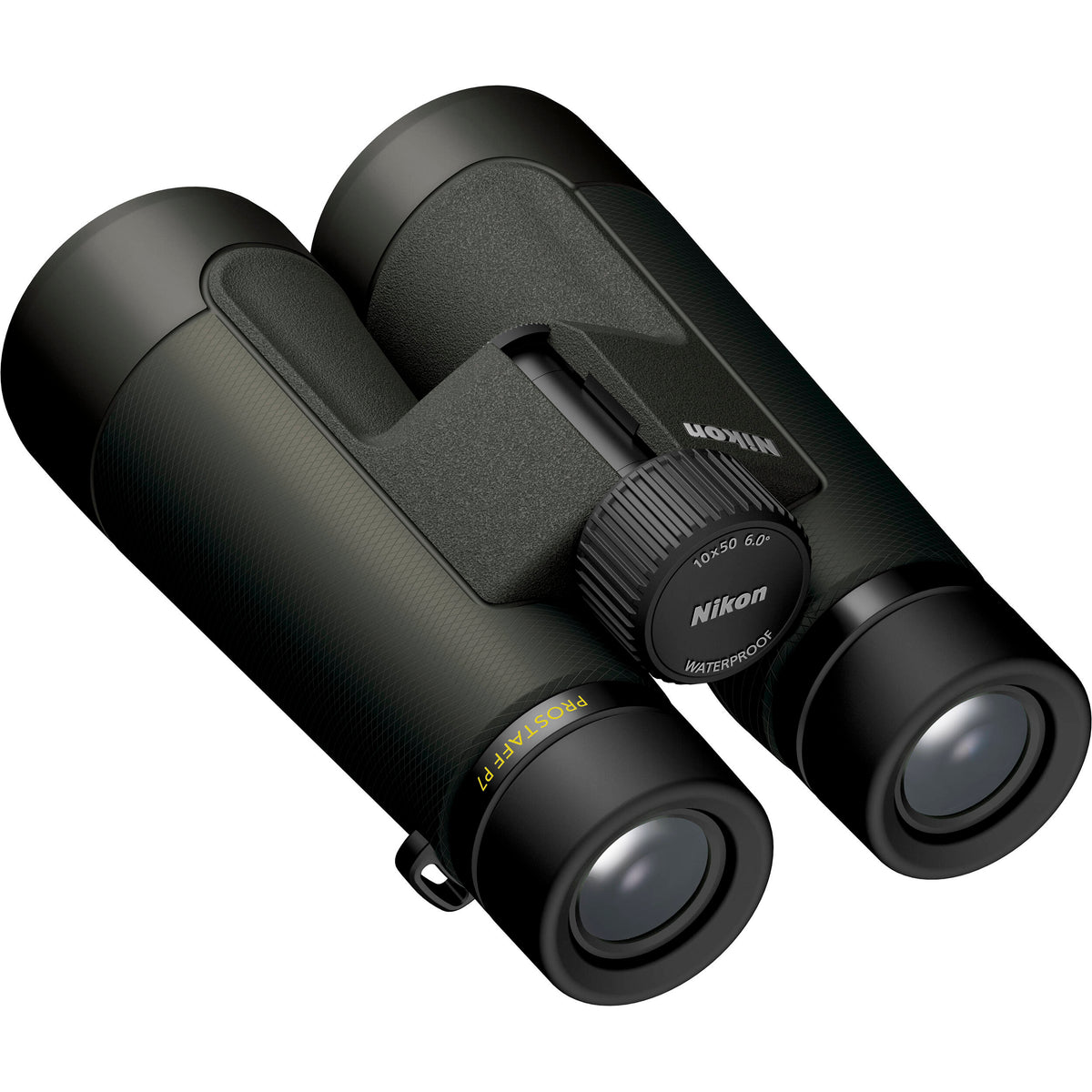 Nikon Prostaff P7 10x50 binoculars with locking diopter ring and long eye