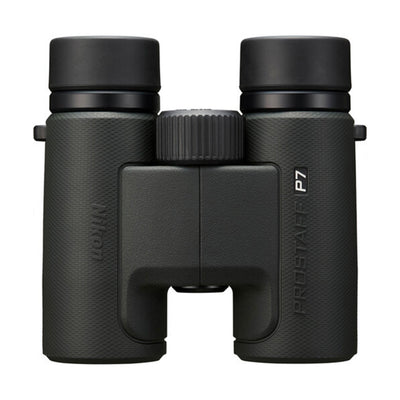 Nikon Prostaff P7 8x binoculars with clear, steady views, anti-reflective lenses, and rugged, weatherproof design.