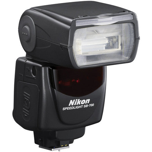 Compact and powerful Nikon SB-700 Speedlight with i-TTL, wireless control, and fast recycling for versatile photography.