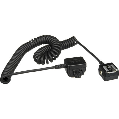Nikon SC-28 TTL Coiled Remote Cord for off-camera flash. Flexible, tangle-free, and fully TTL compatible for creative lighting setups.